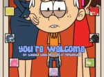Lincoln Loud rodeado de mujeres adultas en el póster erótico de You're Welcome con sugerencias de sexo y fetiches.