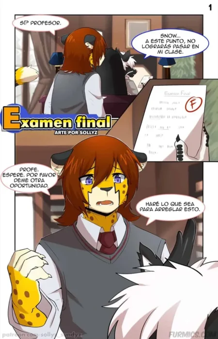 Final Exam Furry Yaoi (Sollyz)
