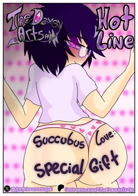 Hot Line Succubus Love Special Gift (Thedemonart)
