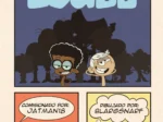 Portada de cómic NSFW de Blargsnarf titulada El día a día de nuestros Louds con personajes eróticos y contenido sexual.
