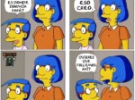 Milhouse y Luann conversan sobre la habitación del padre hasta que ella propone follar ahí mismo.