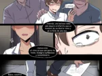 Bullying sexual a artista con dibujos eróticos de Nagatoro mientras dos tipos lo humillan y pisotean sus bocetos.