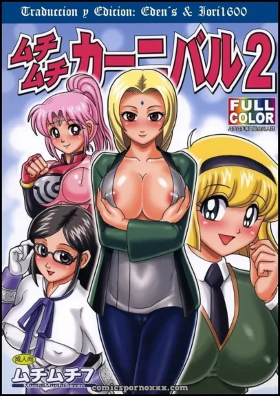 La Puta de Tsunade Entrena a Naruto