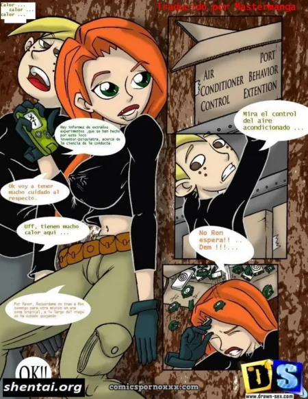 Kim Possible #1 (Chica Sangrando por su Concha)