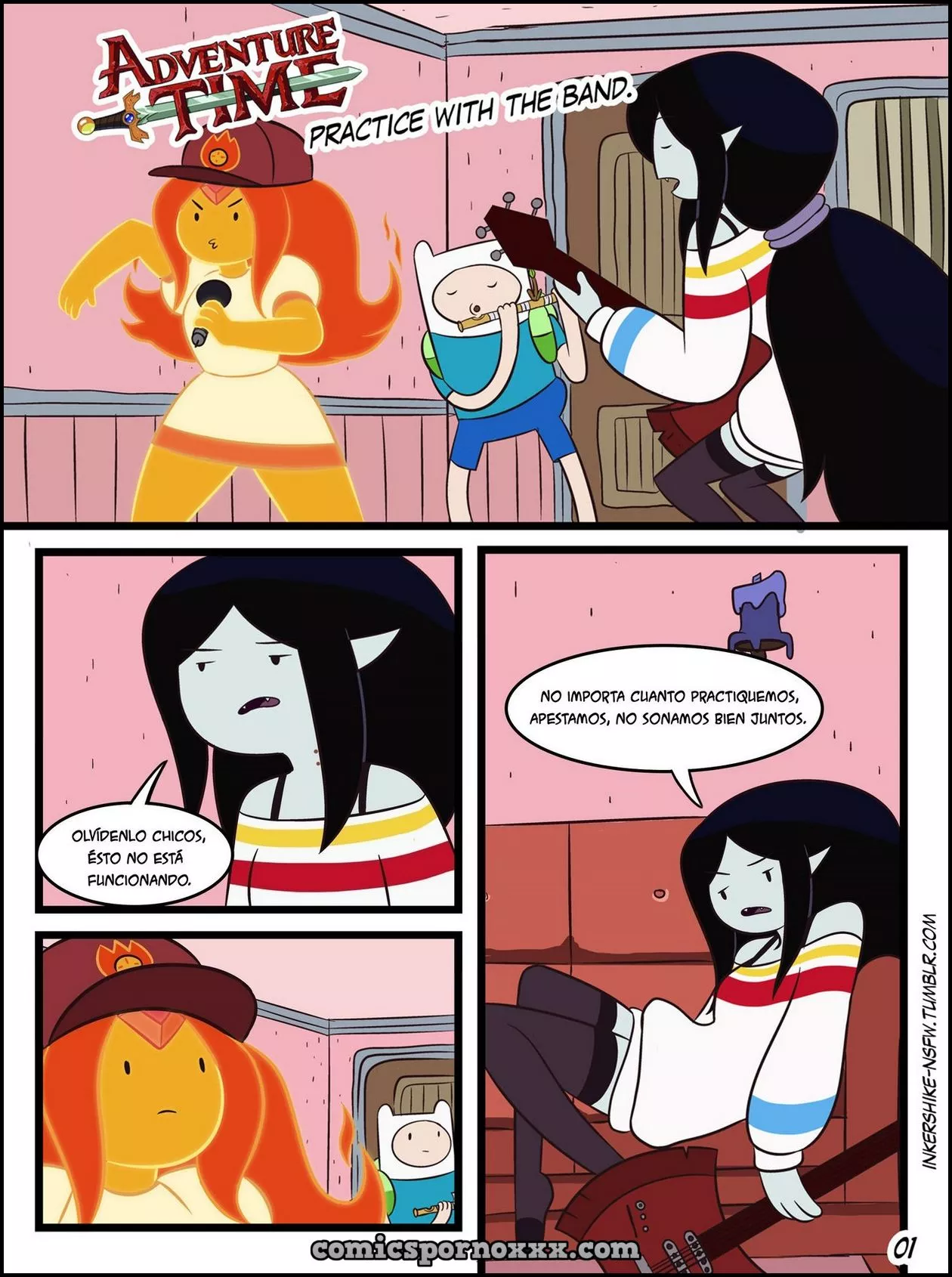 Practice with the Band – Adventure Time