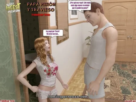 Un Papá muy Mirón