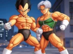 Vegeta y Trunks Gay #1