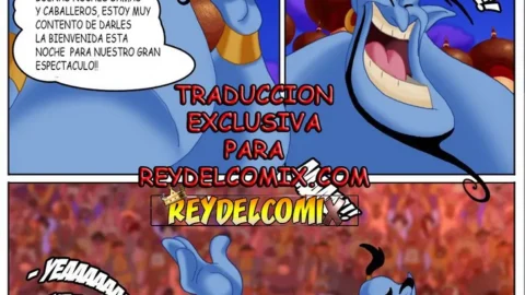 Porno de Aladdin 1001 para una Noche