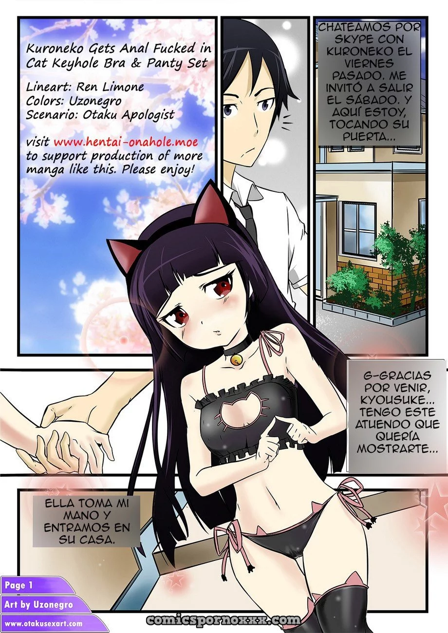 Kuroneko Gets Anal Fucked