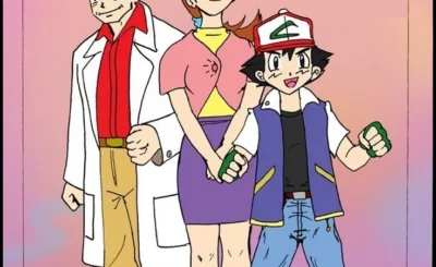 Ash x Delia (Ash Ketchum Follando a su Madre)