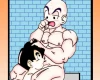 Krilin Y Gohan Follando