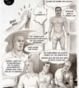 Cartoon - Universitario Gay Folla a Maduro (La Passion) - 11