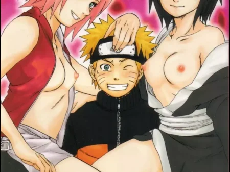 El Falso Naruto Follando con Sakura y Shizune
