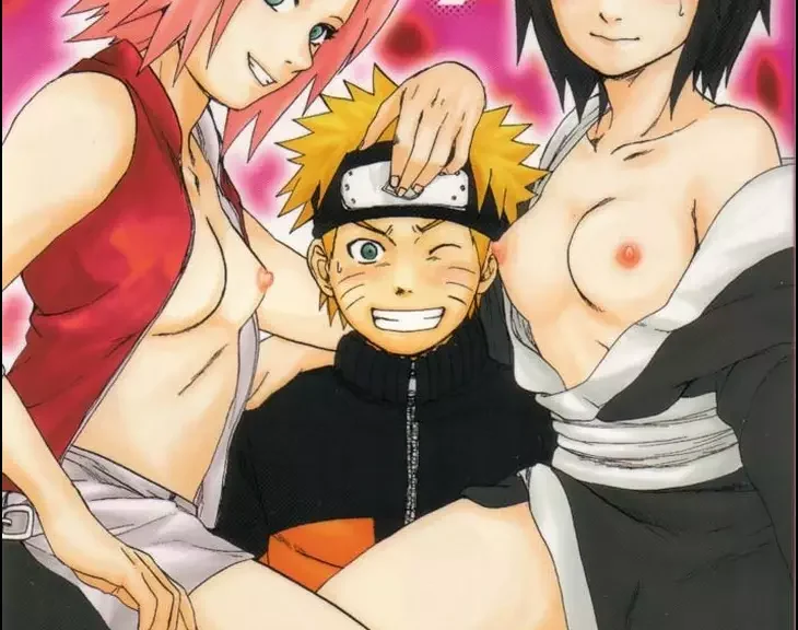 El Falso Naruto Follando con Sakura y Shizune