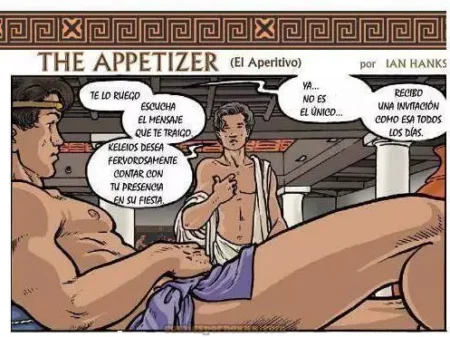 El Aperitivo: Un Emperador Romano Gay se Culea al Mensajero