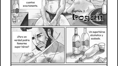 Sailor Triple X (Comic de Wolverine de los X-men Gay)