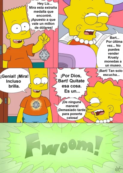Cambiando de Sexo (Los Simpson Futanari)